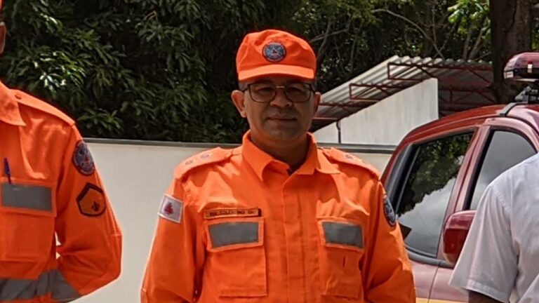 Comandante do Corpo de Bombeiros de João Pinheiro e esposa sofrem acidente na BR-040, em Luziânia