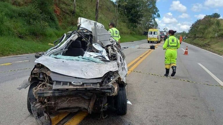 BR-040 e BR-381 são responsáveis por 51% dos acidentes em Minas Gerais