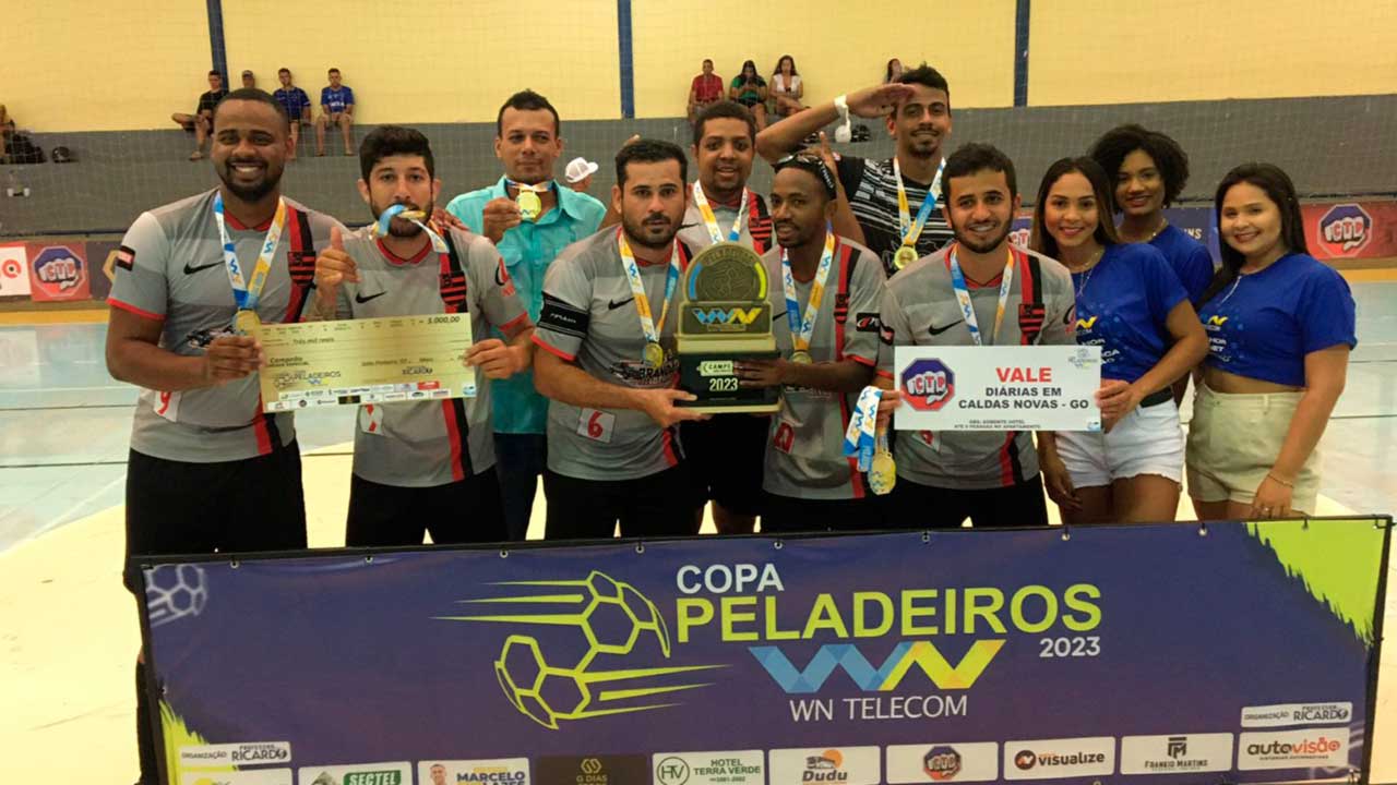 Panificadora Real vence o torneio Peladeiros WN Telecom de Futsal