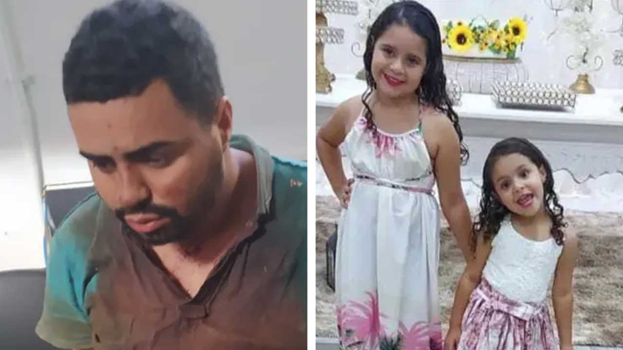 Pai mata filhas de 4 e 8 anos para se vingar da mãe das crenças em Goiás