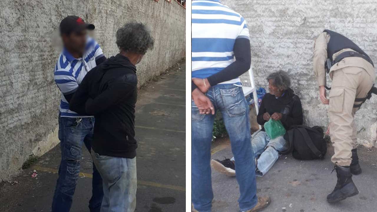 Andarilho tenta invadir residência e é contido por populares em João Pinheiro