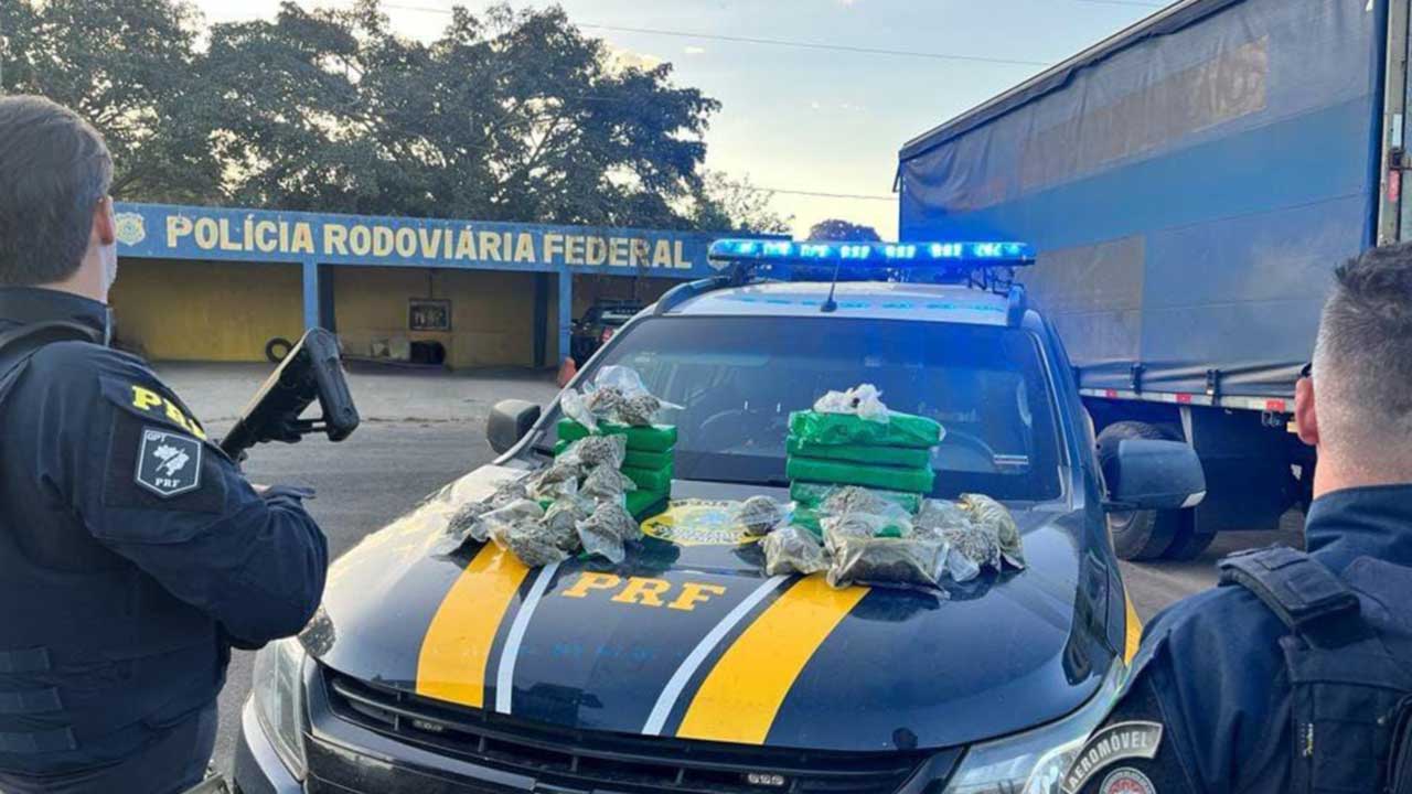 Tráfico de drogas em família: casal é preso em Patos de Minas ao transportar entorpecentes com filhos no carro