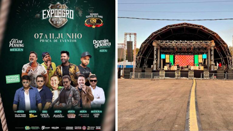 Expoagro 2023: festa em comemoração aos 71 anos de Brasilândia de Minas promete entrar para a história