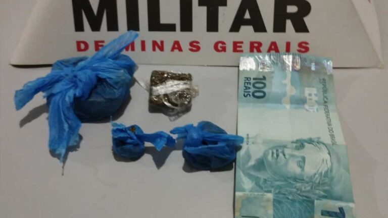 Polícia estoura boca de fumo em Canabrava, zona rural de João Pinheiro, após denúncias anônimas da população
