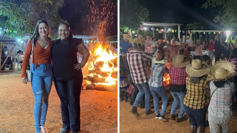 Fisioterapeuta e educadora física promovem Arraial da Saúde em Brasilândia de Minas