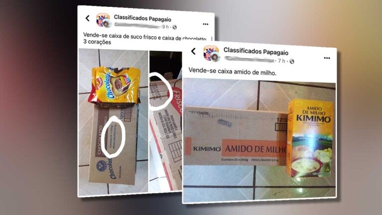 Após saque de carga, morador de Luizlândia do Oeste (JK) anunciam itens furtados na internet