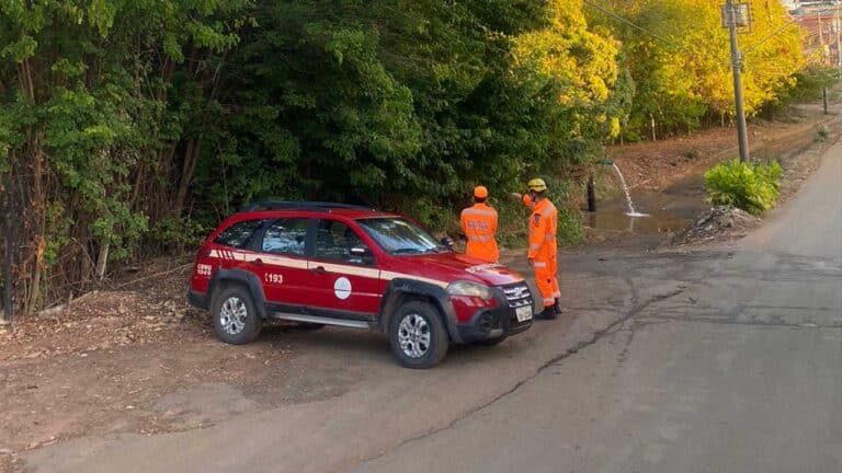 Corpo de Bombeiros de João Pinheiro realiza monitoramento preventivo no Capão da Água Limpa
