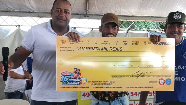 15° Bingão de Prêmios movimenta João Pinheiro neste domingo (30); conheça os ganhadores