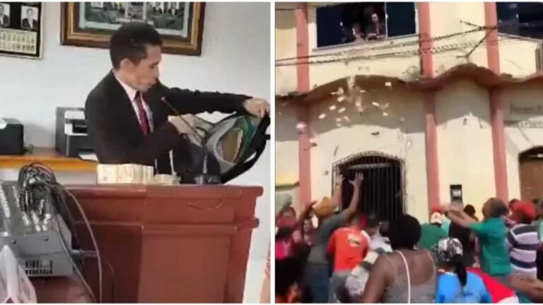 Vereador joga dinheiro pela janela da Câmara e afirma que recebeu do prefeito para renunciar; veja vídeo