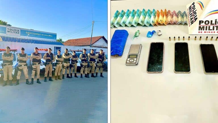 Polícia cumpre mandados contra o tráfico e faz verdadeiro limpa no Distrito de Canabrava, em João Pinheiro
