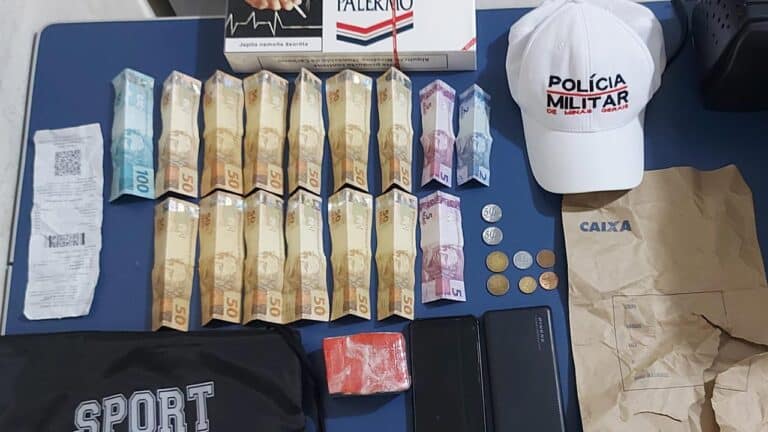 Traficante levando drogas para Canabrava em ônibus é preso durante blitz na MG-181 em João Pinheiro