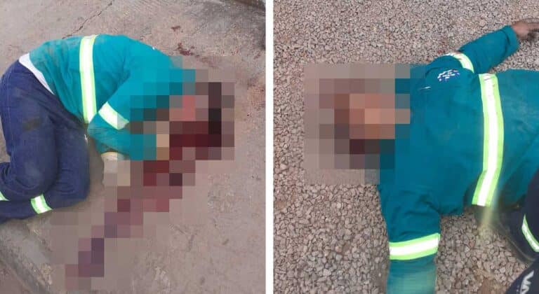 Pai e filho são executados no Bairro Bela Vista II, em Paracatu; câmera de segurança flagrou o crime