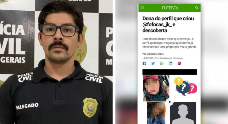 Delegado afirma que mensagens atribuindo culpa por perfis falsos a duas mulheres no JK são falsas