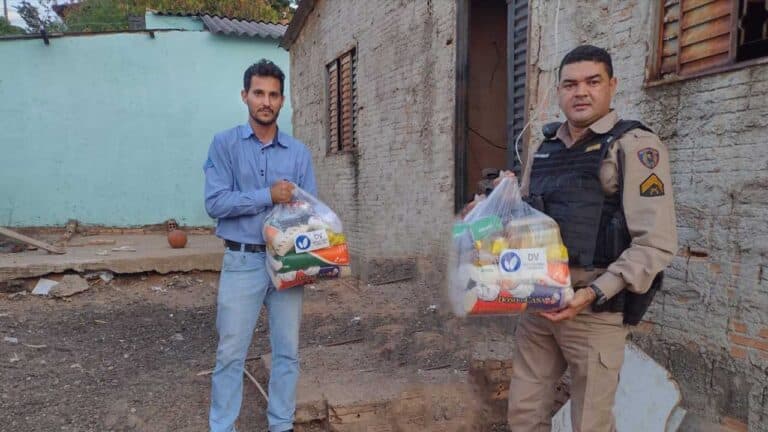 Destilaria Veredas promove entrega de cestas básicas a famílias vulneráveis em João Pinheiro