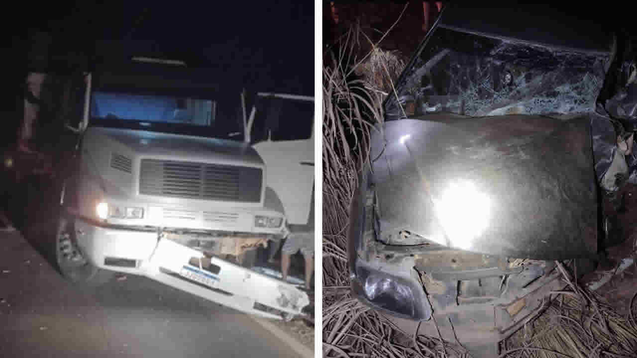 Motorista para caminhão na contramão para ajudar colega e causa acidente grave na MG-181, em João Pinheiro