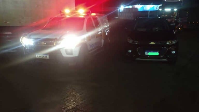 Polícia Rodoviária prende motorista de 53 anos que viajava em carro furtado pela MG-410, em Lagoa Grande