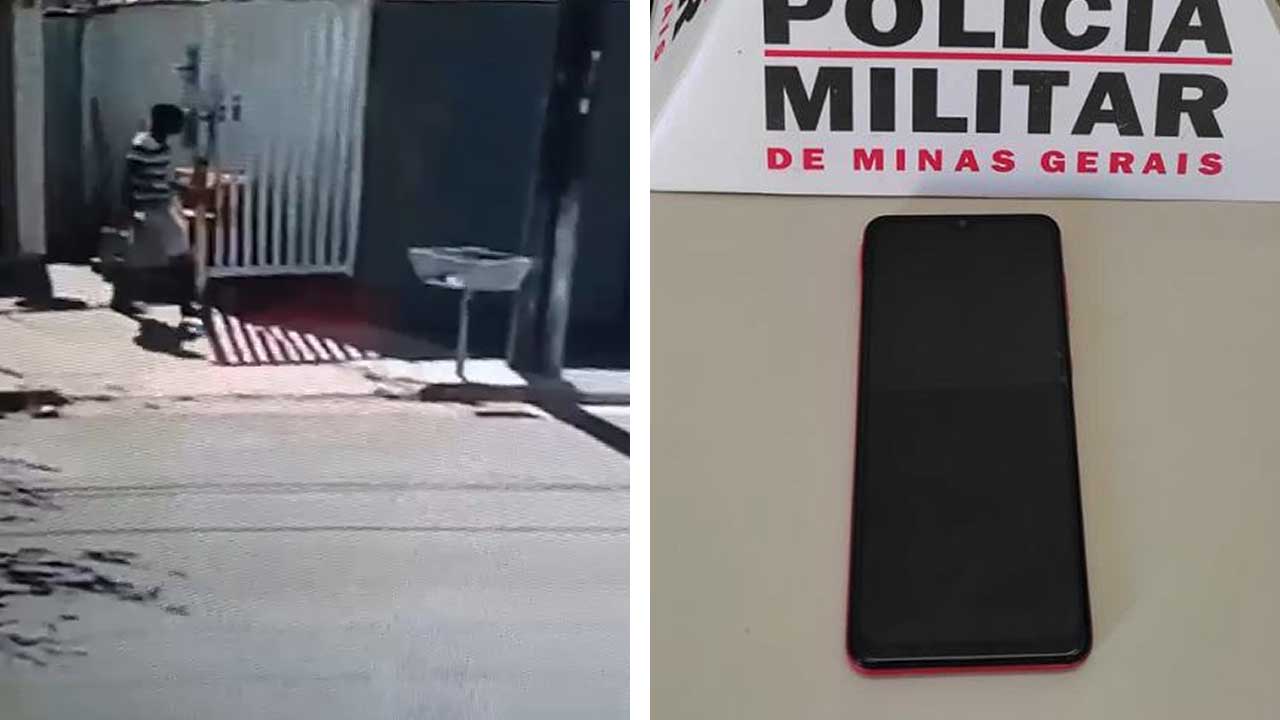 Ladrão de celular é preso pela Polícia instantes depois do crime em João Pinheiro