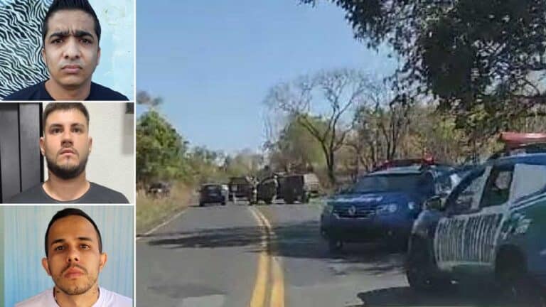 Suspeitos de homicídio em Paracatu são mortos em troca de tiros com a Polícia em Goiás; dois policiais ficam feridos