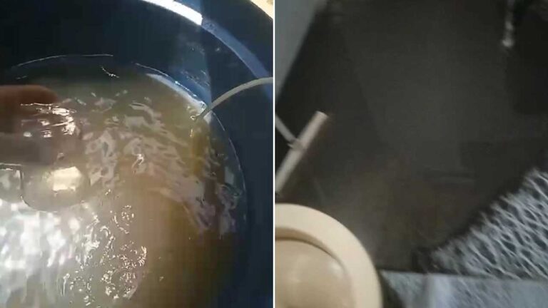 Água falta direto e quando vem chega suja", moradores de Luizlândia do Oeste estão indignados com a COPASA