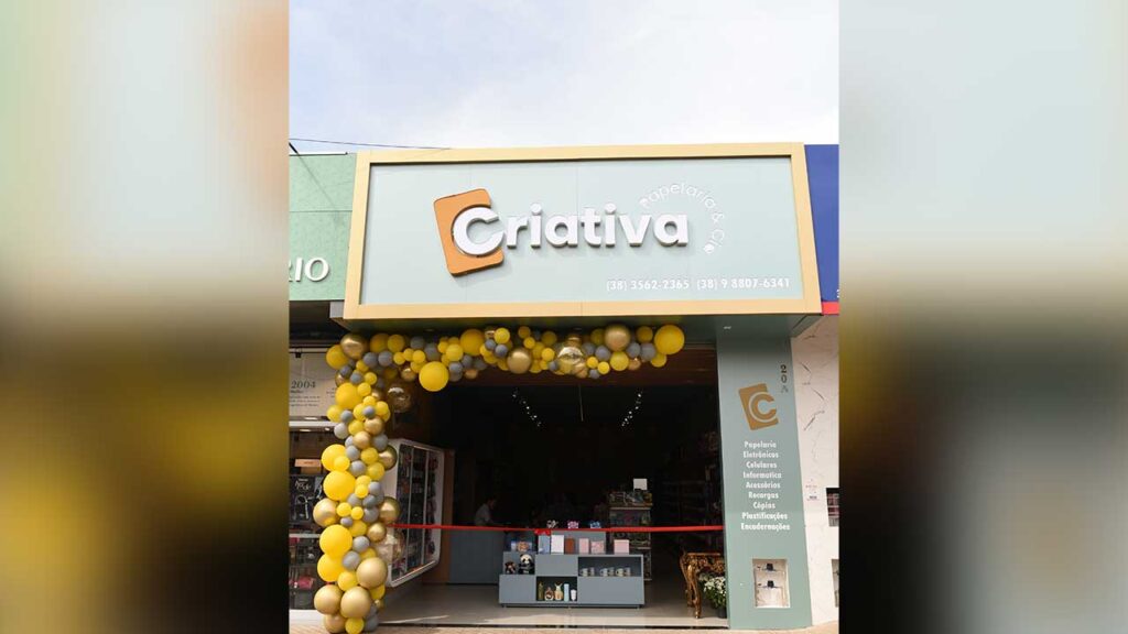Criativa: loja em Brasilândia de Minas revoluciona mercado de papelaria, acessórios para celulares e presentes
