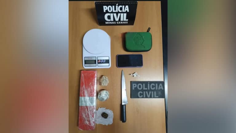 Mulher bastante conhecida no meio policial é presa com mais de 1kg de maconha em João Pinheiro