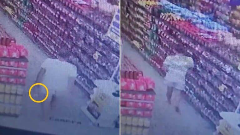 Flagrado pelas câmeras: suspeito tenta furtar picanha escondida na cueca e é preso em João Pinheiro