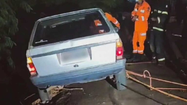 Motorista quase cai em ribanceira de 20 metros após perseguir ladrão de bicicleta em Paracatu