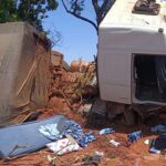 Militares do Corpo de Bombeiros de Paracatu ficam feridos em grave acidente com carreta na MG-188