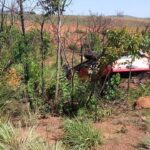 Militares do Corpo de Bombeiros de Paracatu ficam feridos em grave acidente com carreta na MG-188