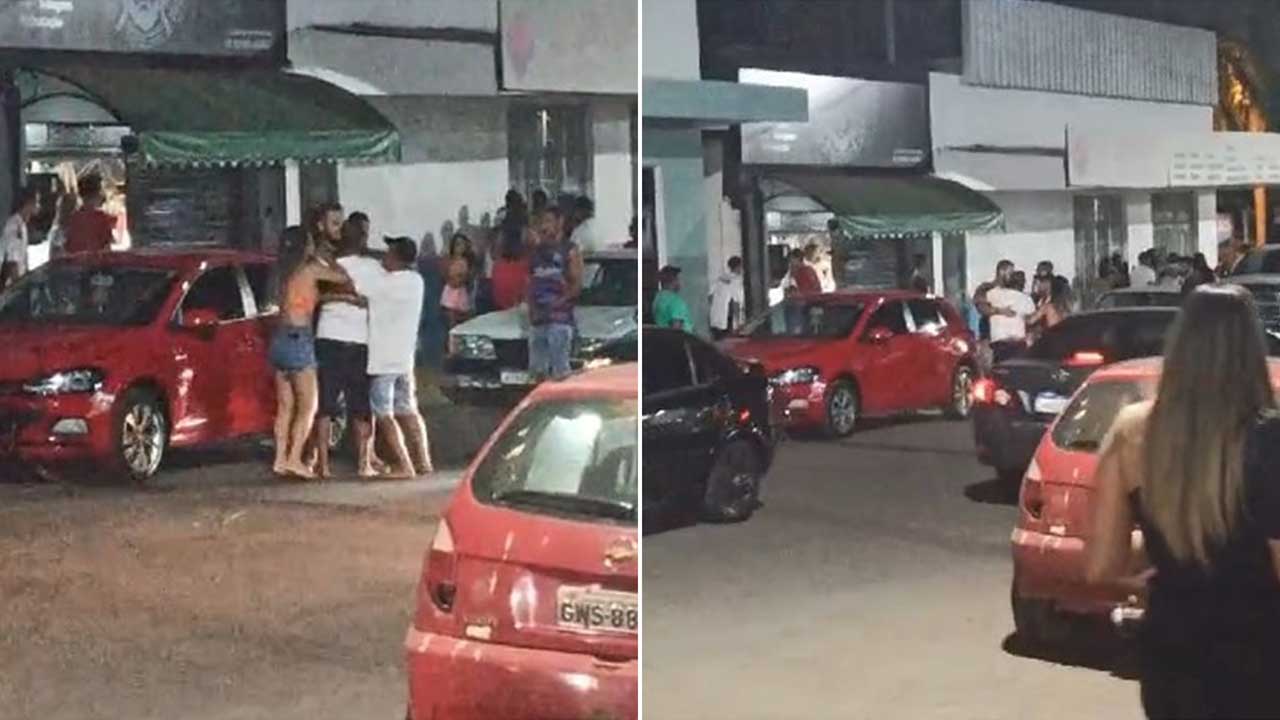 Mulher agride atual de ex-marido em confusão na cidade de Brasilândia de Minas; ninguém foi preso