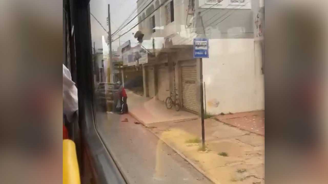 Vídeo de roupas sendo lançadas pela janela de apartamento intriga moradores de Patos de Minas