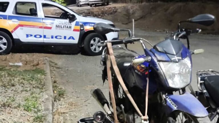 Perseguição policial após tentativa de "pinote" acaba com jovem preso em João Pinheiro