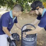Dia C do Sicoob Credipinho: lixeiras são instaladas em pontos da cidade com foco na preservação do meio ambiente
