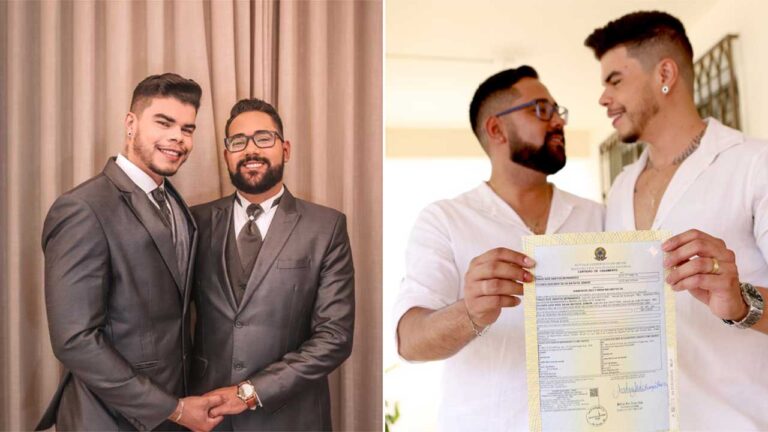 Casal celebra terceiro casamento homoafetivo da história de João Pinheiro
