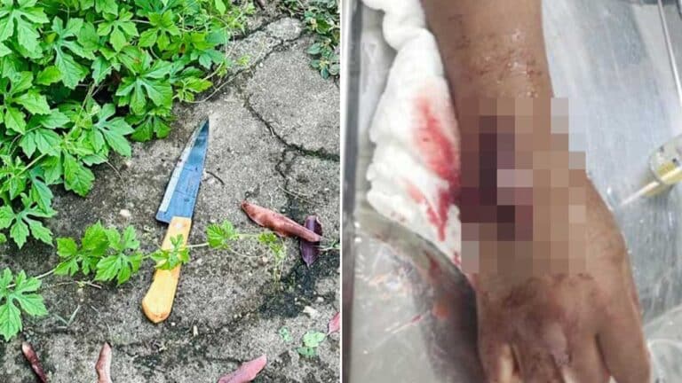Marido acerta facada na mão da esposa, causa lesão grave e vai preso na noite do Natal em João Pinheiro