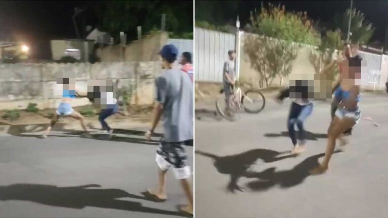 Jovens protagonizam briga supostamente motivada por fofoca no Bairro Papagaio em João Pinheiro