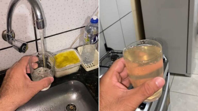 Água "suja" na torneira irrita moradores de Luizlândia do Oeste (JK) e aumenta bronca contra COPASA em João Pinheiro