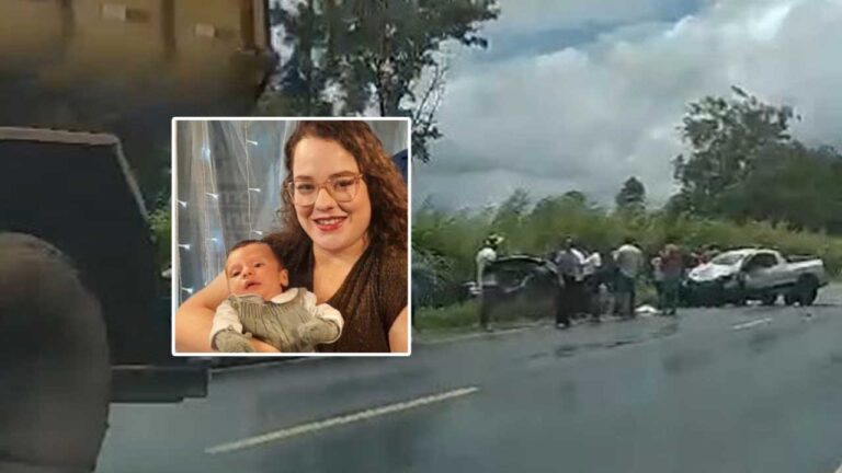 Mãe e filho de 1 mês de Varjão de Minas morrem em tragédia na BR-365, em Patos de Minas