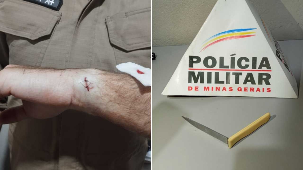 Aposentado armado de faca parte para cima de policiale acaba baleado em São Gonçalo do Abaeté