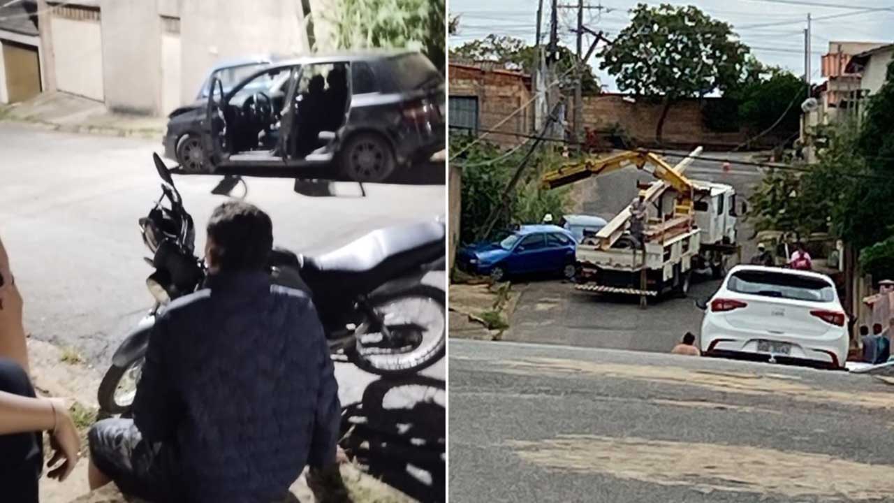 Mulher embriagada causa acidente e deixa bairros sem energia em João Pinheiro