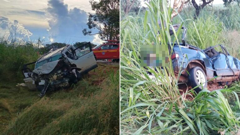 Tragédia: acidente gravíssimo envolvendo veículo de Brasilândia deixa 6 mortos na BR-251 próximo a Unaí