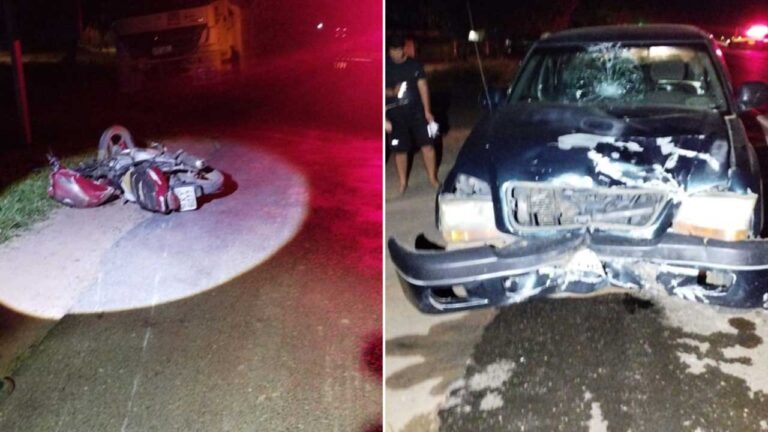 Motociclista de 22 anos morre em grave acidente ao cruzar BR-040 em Três Marias