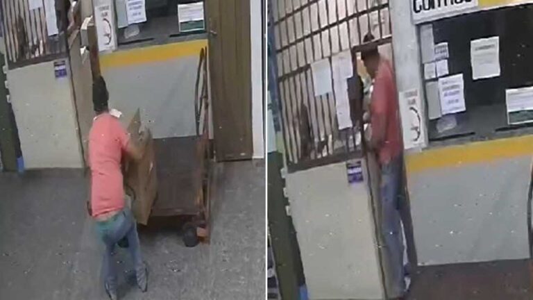 Ladrão mente que é sobrinho de empresário e furta peças de moto de transportadora em João Pinheiro