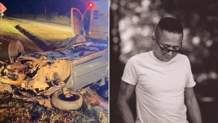 Pinheirense morre em grave acidente na BR-040 em Cristalina; outras 3 pessoas ficaram feridas