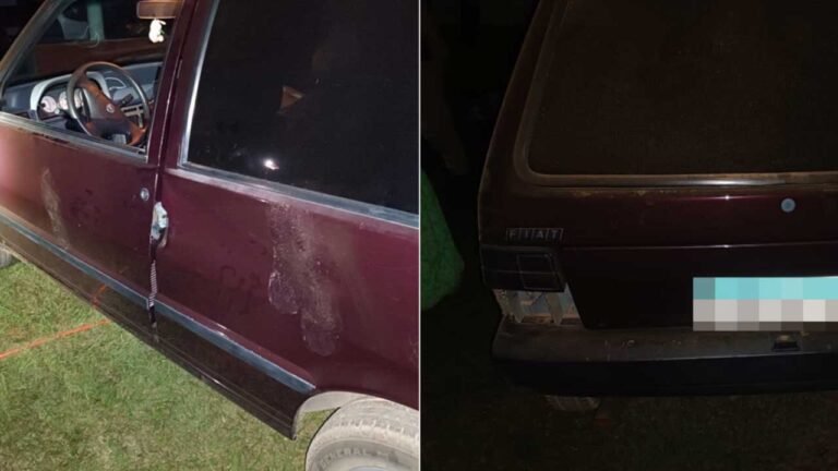 Homem danifica carro de ex-namorada durante confraternização em João Pinheiro