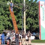 Polícia instala câmera de última geração na praça central com doação do Rotary Participação de João Pinheiro