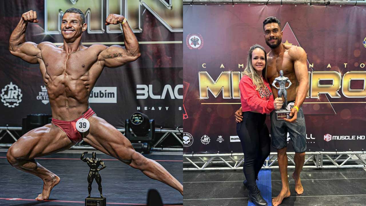 Atletas de João Pinheiro são campeões no Campeonato Mineiro de Fisiculturismo