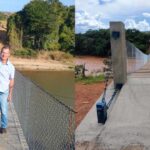 Prestes a se aposentar, engenheiro pinheirense conclui obra de ponte suspensa em São Gonçalo do Abaeté