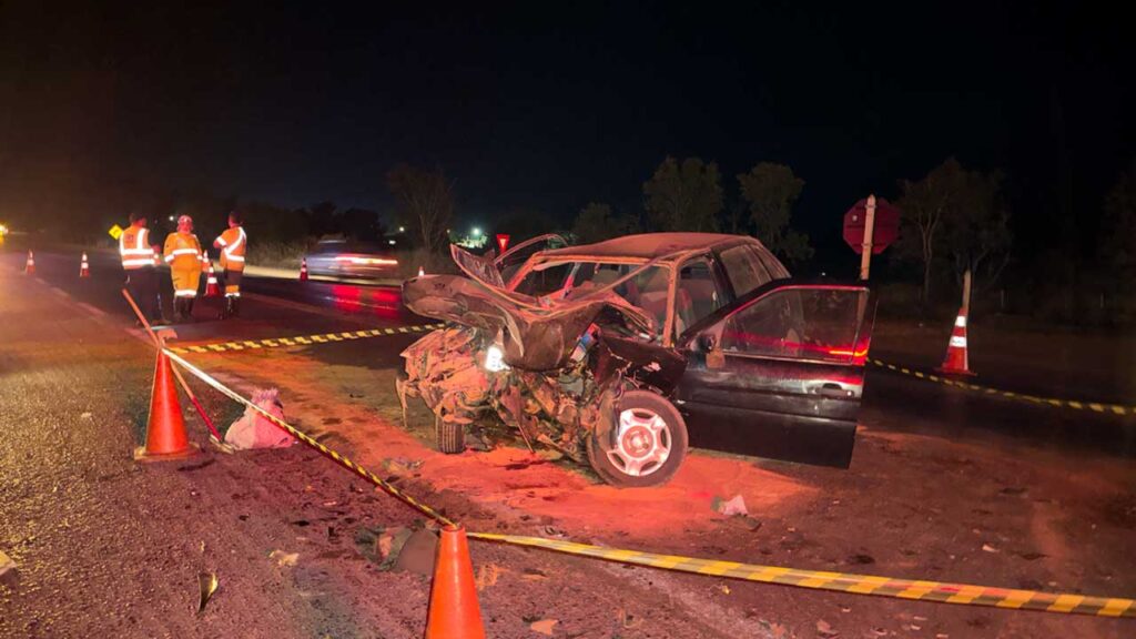 Pinheirense de 45 anos morre na hora em gravíssimo acidente na BR-040 em João Pinheiro