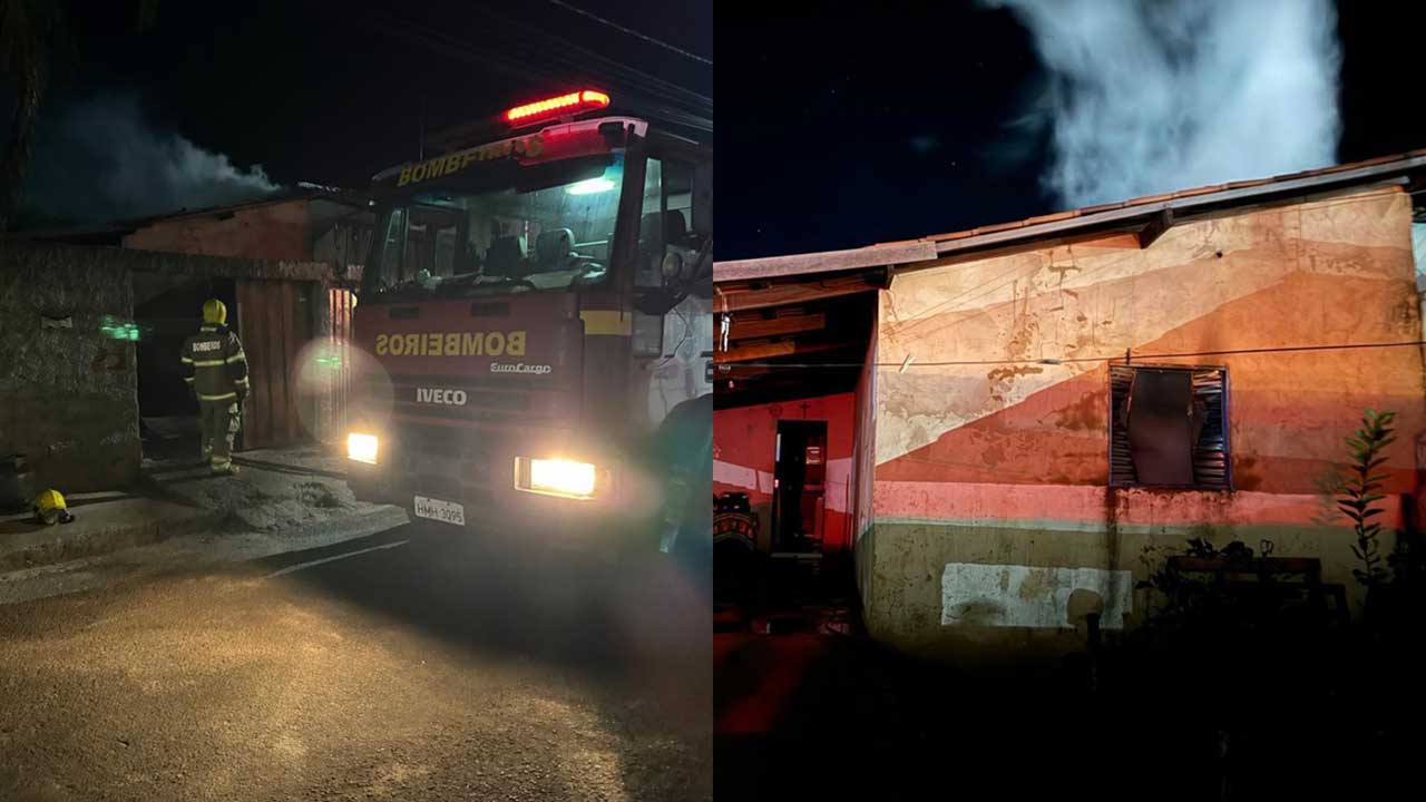 Vela usada para afastar pernilongos causa incêndio em quarto de crianças em João Pinheiro